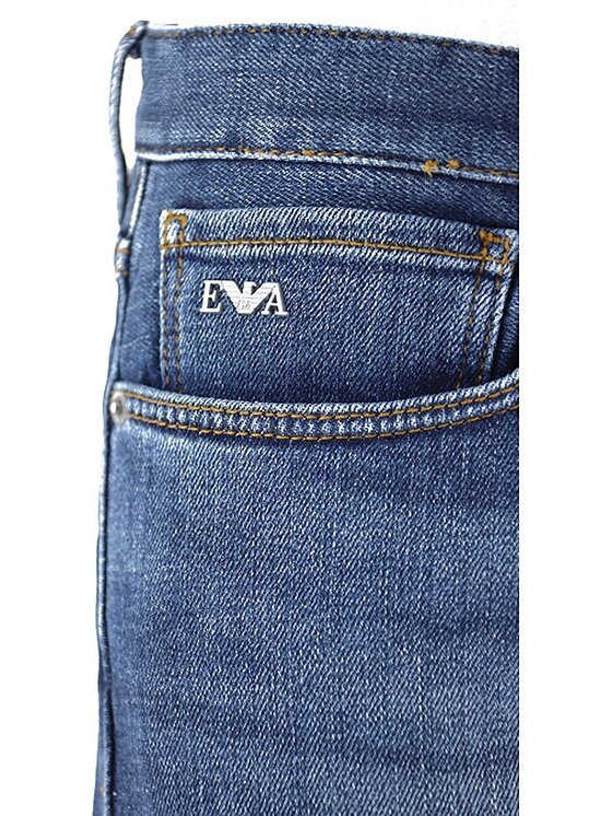 Emporio Armani Emporio Armani Džínsy 3R1J75 1D0DZ Modrá Slim Fit
