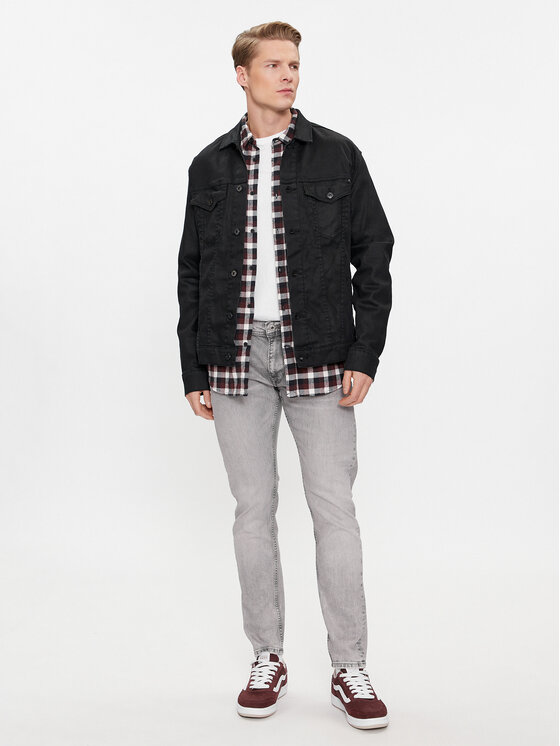 Pepe Jeans Pepe Jeans Jeansy PM207391 Szary Tapered Fit