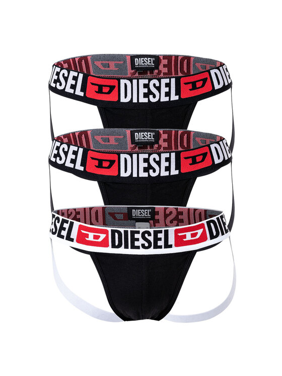 Slipy Jock Strap Diesel, Rozmiar L, Czarne, 14497
