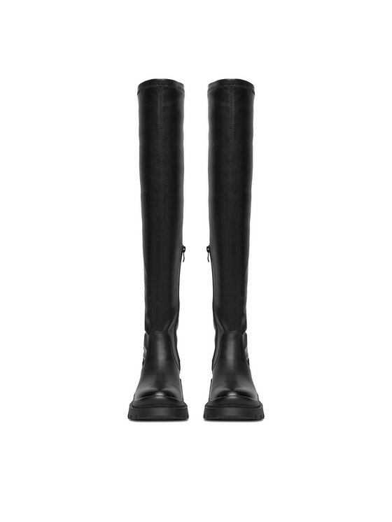 DeeZee DeeZee Čizme preko koljena 5650-1 Crna
