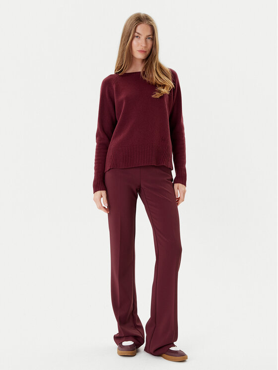 Marella Marella Пуловер Celia 2523366215 Бордо Regular Fit