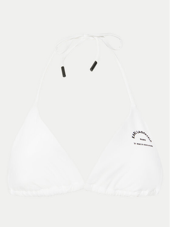 KARL LAGERFELD KARL LAGERFELD Μπικίνι πάνω μέρος A1W46098 Λευκό