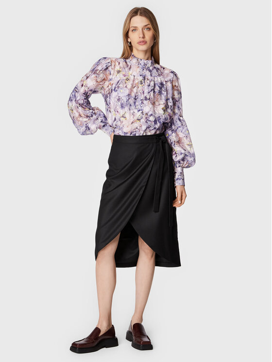 Gonna midi Nemesia Ace BBW3078 Nero Regular Fit