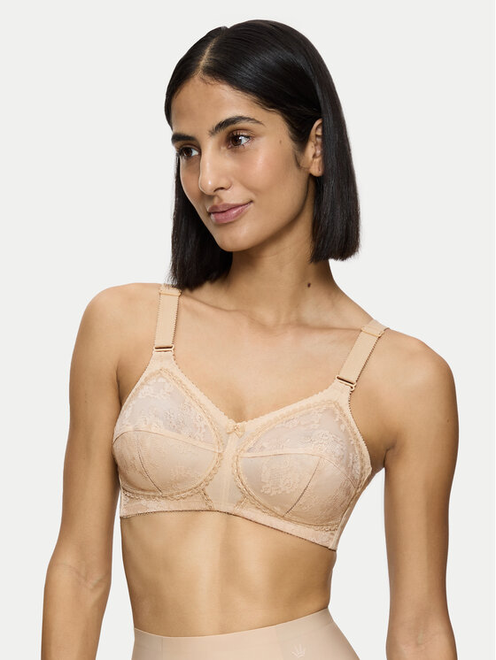 Varrásmentes melltartó Triumph, Méret: 105H, Bézs, Doreen 10166213