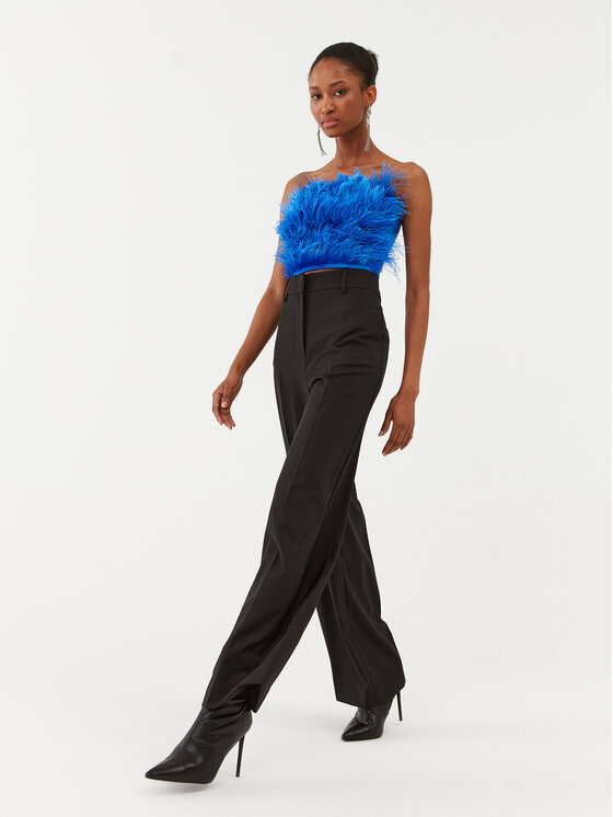 Patrizia Pepe Patrizia Pepe Bluzka 8C0544/A106-C966 Niebieski Slim Fit