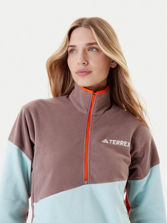 adidas adidas Felpa di pile Terrex Multi Climawarm JN0940 Multicolore Regular Fit