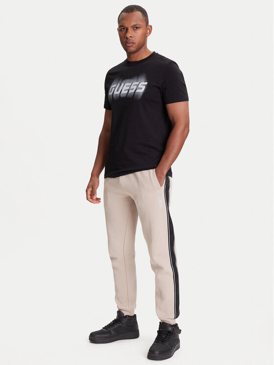 Guess Guess T-Shirt Z5YI12 I3Z14 Czarny Regular Fit