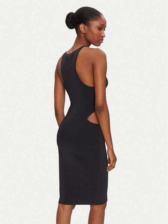 Calvin Klein Jeans Calvin Klein Jeans Rochie de vară J20J224159 Negru Slim Fit