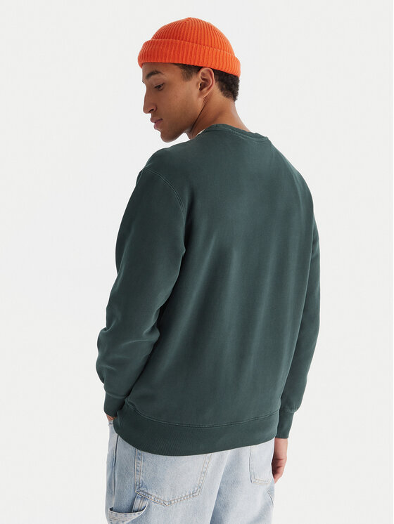 Element Element Felpa Lowcase Pigment CR ELYFT00172 Verde Regular Fit