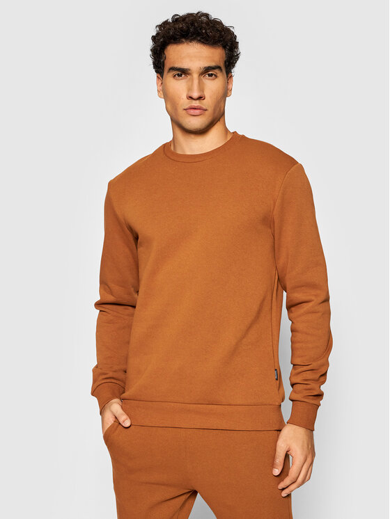 Only & Sons Only & Sons Суитшърт Ceres 22018683 Кафяв Regular Fit
