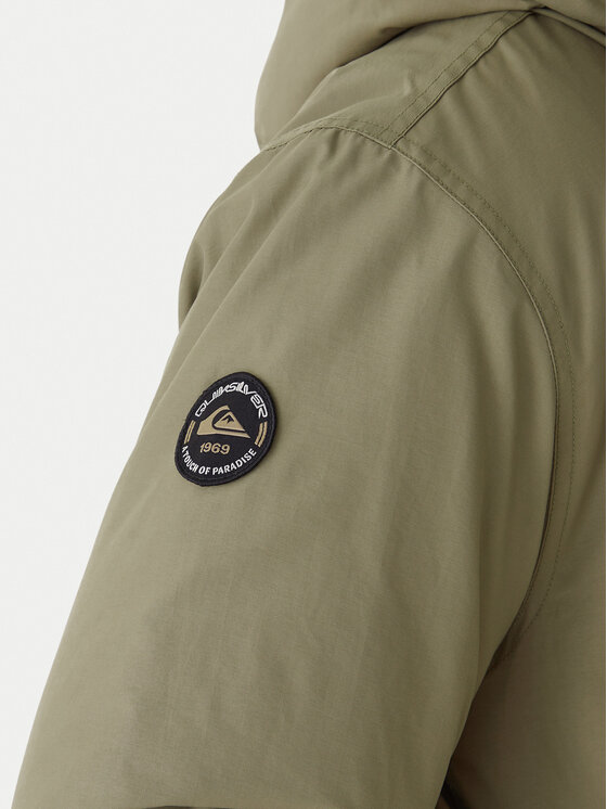 Quiksilver Quiksilver Kurtka przejściowa June Battle EQYJK04172 Zielony Regular Fit