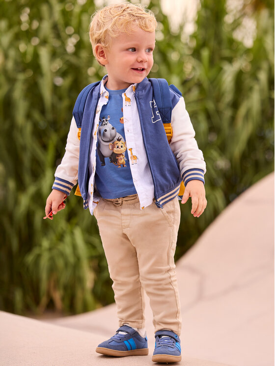 Mayoral Mayoral Stoffhose 1523 Beige Relaxed Fit