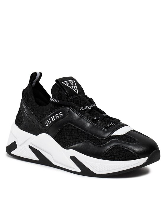 Guess Guess Sneakersy Geniver2 FLPGE2 FAB12 Czarny