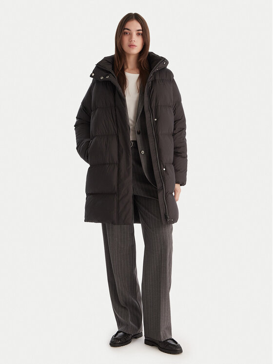 Tommy Hilfiger Tommy Hilfiger Зимове пальто Modern WW0WW46535 Чорний Regular Fit