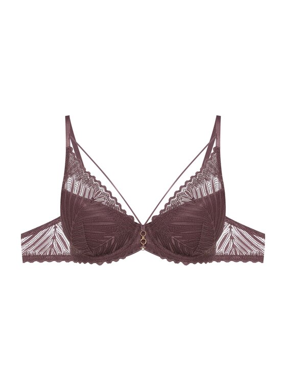 Esotiq Esotiq Biustonosz push-up 41727 Brązowy