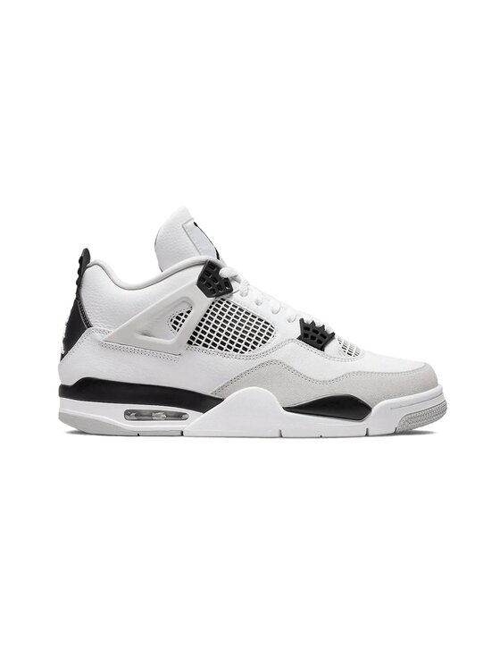 Nike Nike Sneakersy Air Jordan 4 Retro Military Black Bílá