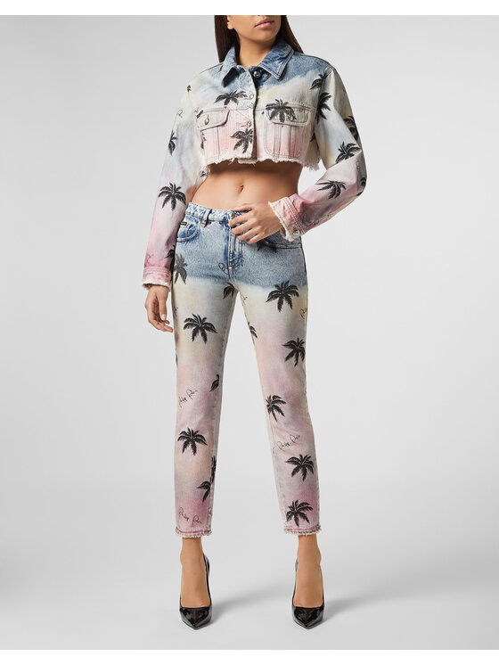 PHILIPP PLEIN PHILIPP PLEIN Džínsy 21807 Farebná