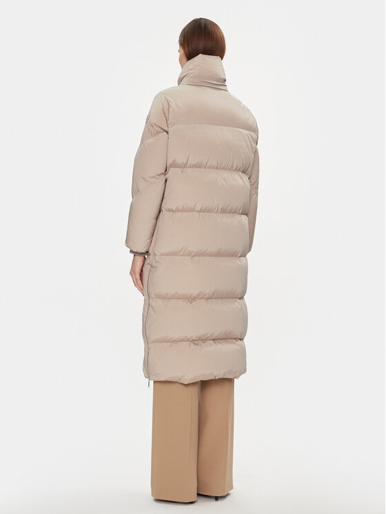 Woolrich Woolrich Vatovaná bunda Aurora CFWWOU0698FRUT1148 Béžová Regular Fit