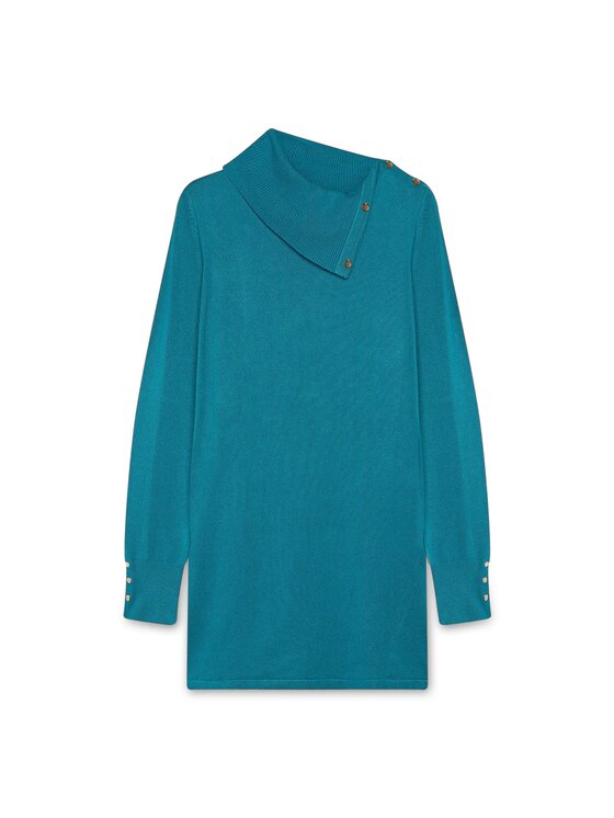 Fiorella Rubino Fiorella Rubino Cardigan M633L008007N035 Turchese Regular Fit