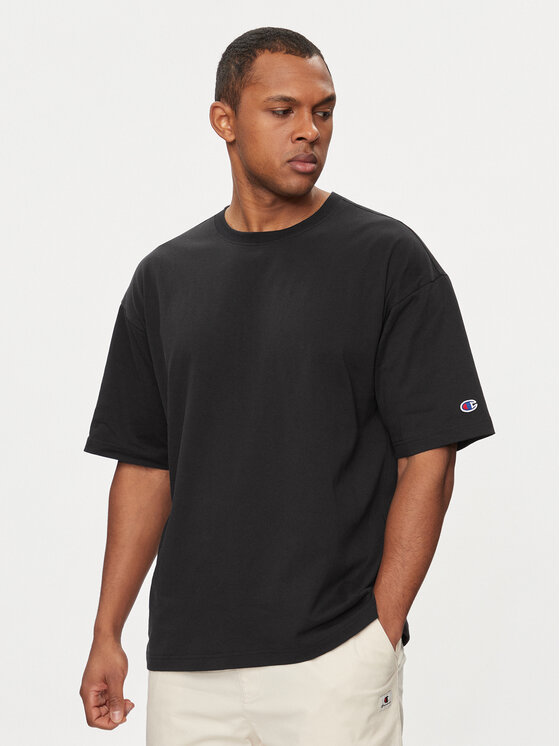 Champion T-krekls 220017 Melns Standard Fit