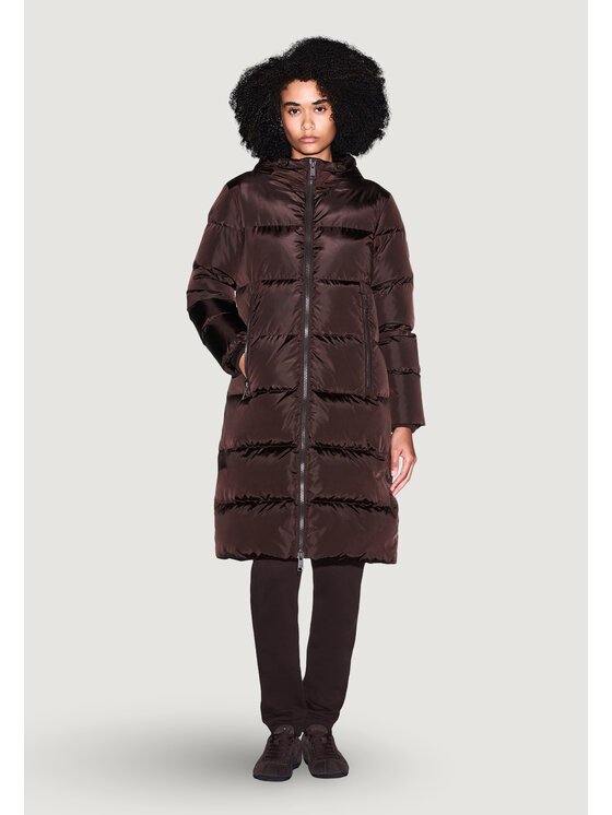 Armani Exchange Armani Exchange Kurtka puchowa DOWN JACKET Brązowy Firm Fit