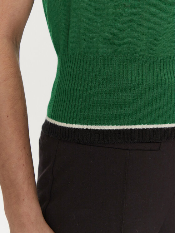 Luisa Spagnoli Luisa Spagnoli Пуловер Mansueti 58509 Зелен Regular Fit