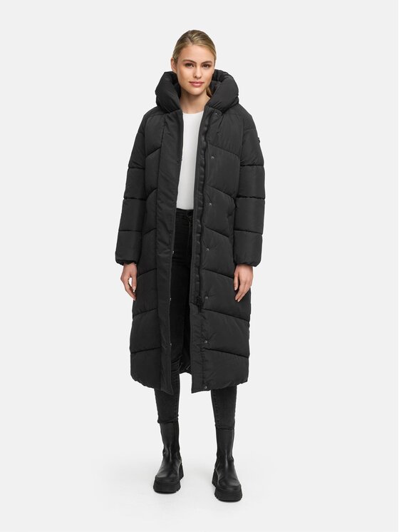 Navahoo Navahoo Kurtka zimowa Eisblick Czarny Regular Fit