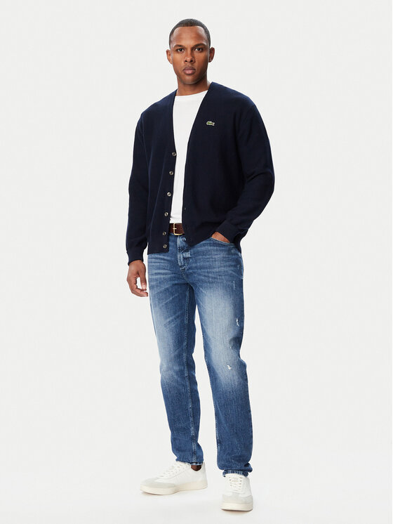Lacoste Lacoste Cardigan AH9914 Bleumarin Regular Fit