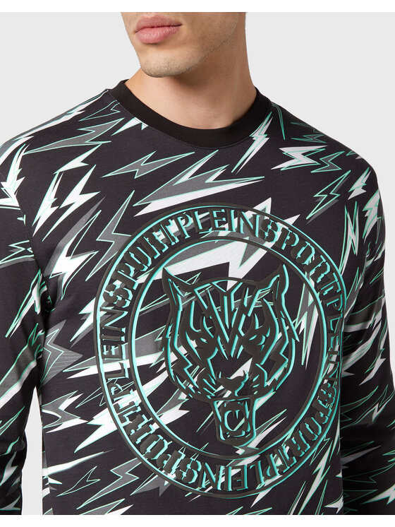 Plein Sport Plein Sport T-Shirt 2773 Czarny Regular Fit