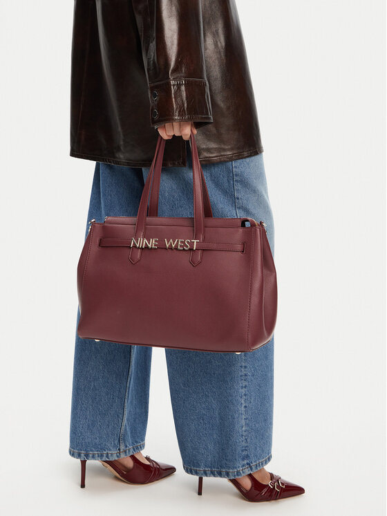 Nine West Nine West Torbica EO-Manhattan-Muse-I-LX10192 Tamnocrvena