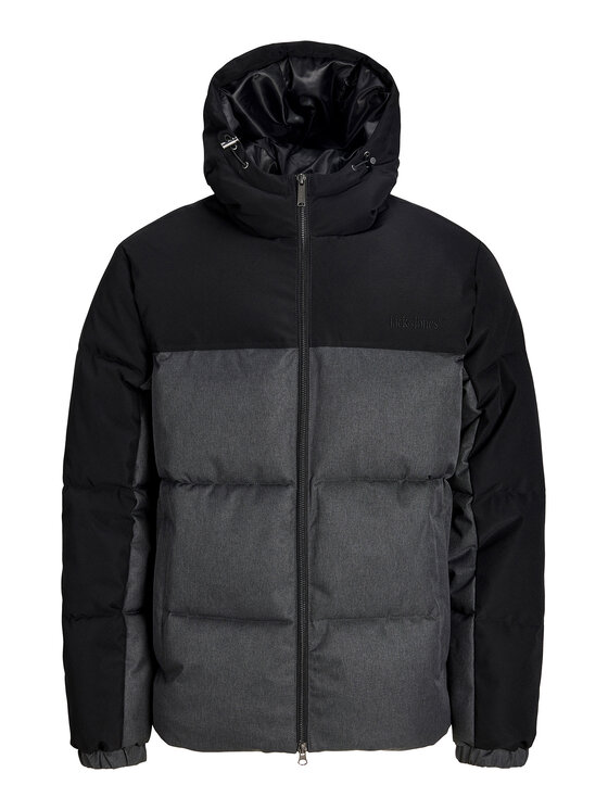 Jack & Jones Jack & Jones Зимно яке Oxford 12298693 Черен Regular Fit
