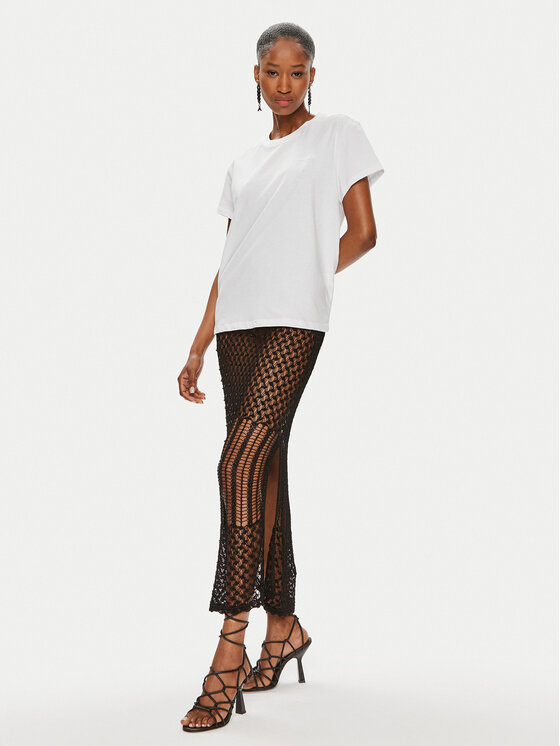 Patrizia Pepe Patrizia Pepe T-krekls 8M1543/J111-W103 Balts Regular Fit