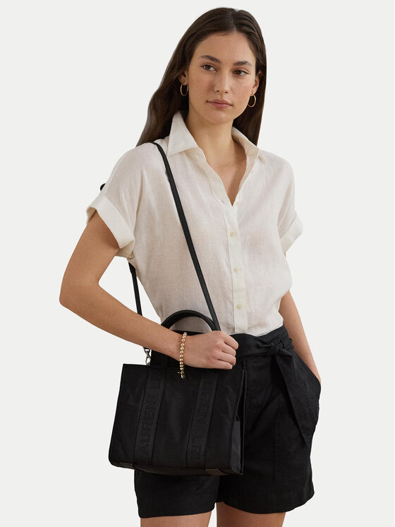 LAUREN RALPH LAUREN LAUREN RALPH LAUREN Ročna torba 431962612001 Črna