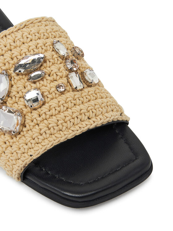 Inuikii Inuikii Natikače Woven Strap Stones 70104-367 705 Bež
