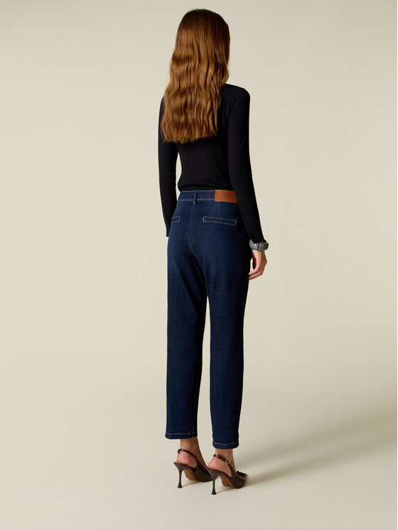 Oltre Oltre Jeans P492R309439N034 Blu Regular Fit