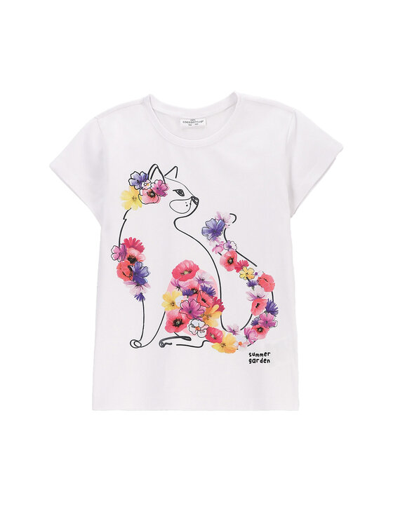 Coccodrillo T-Shirt WC5143219VGD Biały Regular Fit