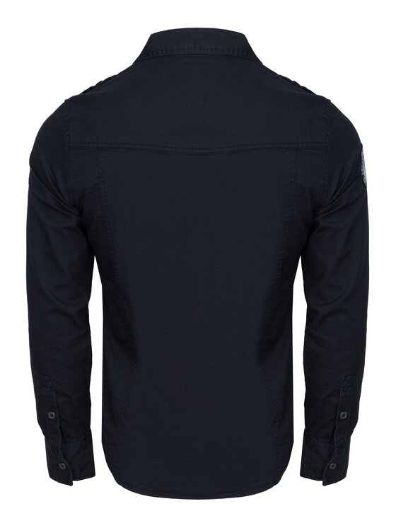 Brandit Brandit Koszula 4023.8.7XL Granatowy Regular Fit
