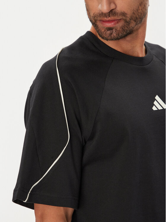 adidas adidas Tričko Stadium JN1824 Čierna Regular Fit