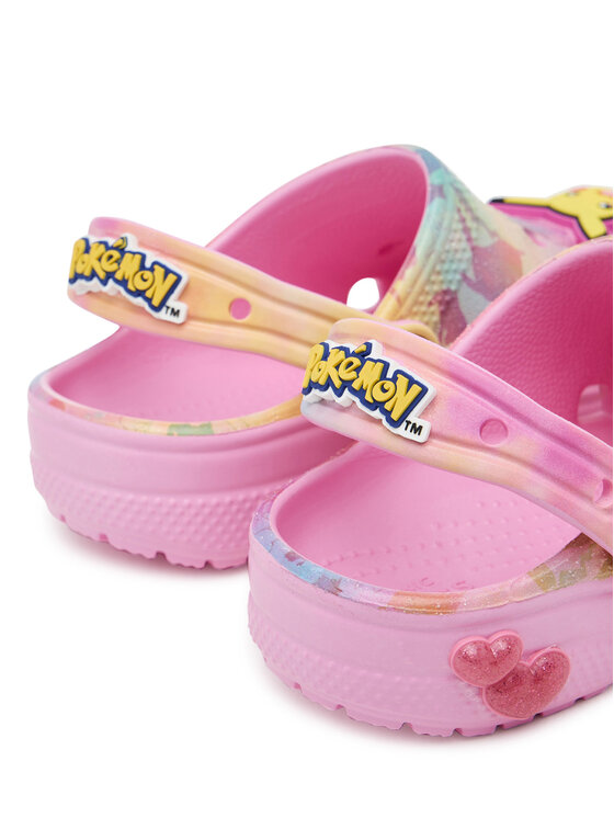 Crocs Crocs Klapki Pokémon Pikachu Classic Clog 211229 Różowy