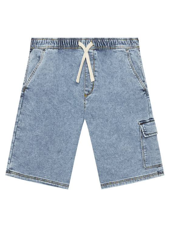 Original Marines Original Marines Pantaloni scurți de blugi DFP4277YM Albastru Regular Fit