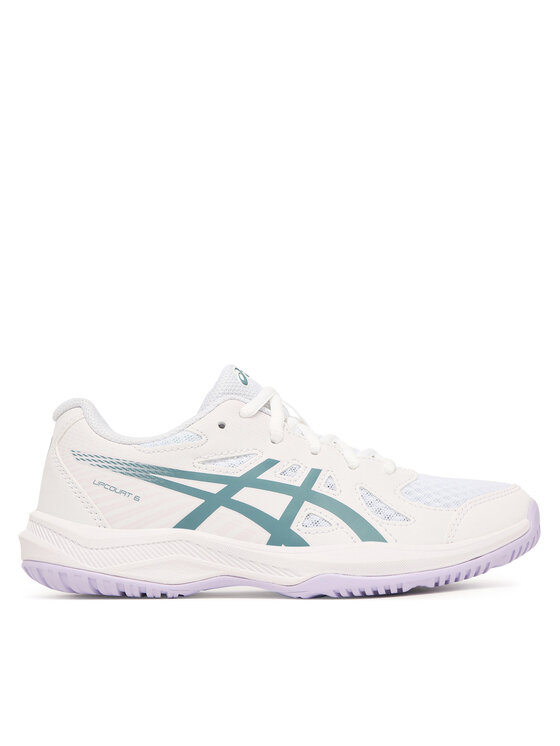Asics Asics Halové topánky Upcourt 6 Gs 1074A045 Biela
