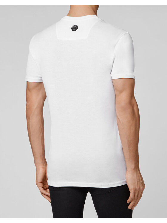 PHILIPP PLEIN PHILIPP PLEIN T-shirt 8733 Bianco Regular Fit