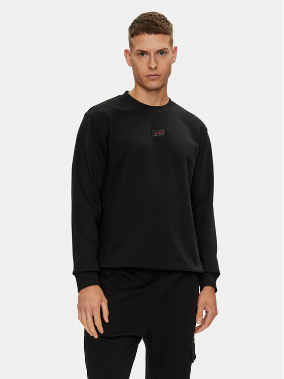 HUGO Hugo Bluză Diragol_Gel 50528174 Negru Regular Fit