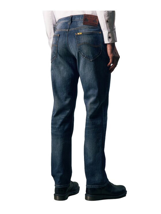 Lee Lee Jeansy 112387685 Niebieski Slim Fit