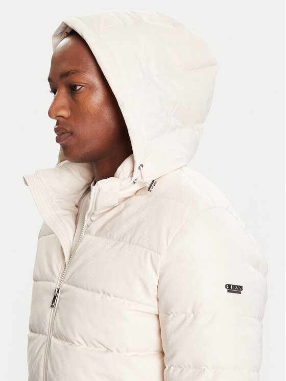 Guess Guess Giubbotto invernale M5BL0B W2322 Écru Relaxed Fit