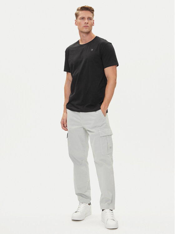 G-Star Raw G-Star Raw T-Shirt Base-S D16411-336-6484 Czarny Regular Fit