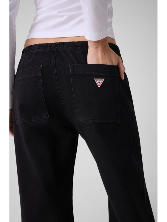 Guess Jeans Guess Jeans Jeansy 183632 Czarny Relaxed Fit