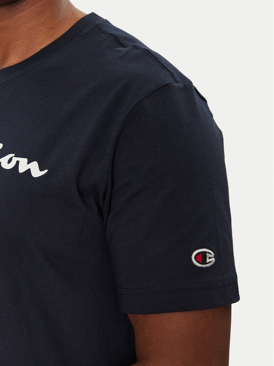 Champion Champion Футболка 220256 Cиній Standard Fit