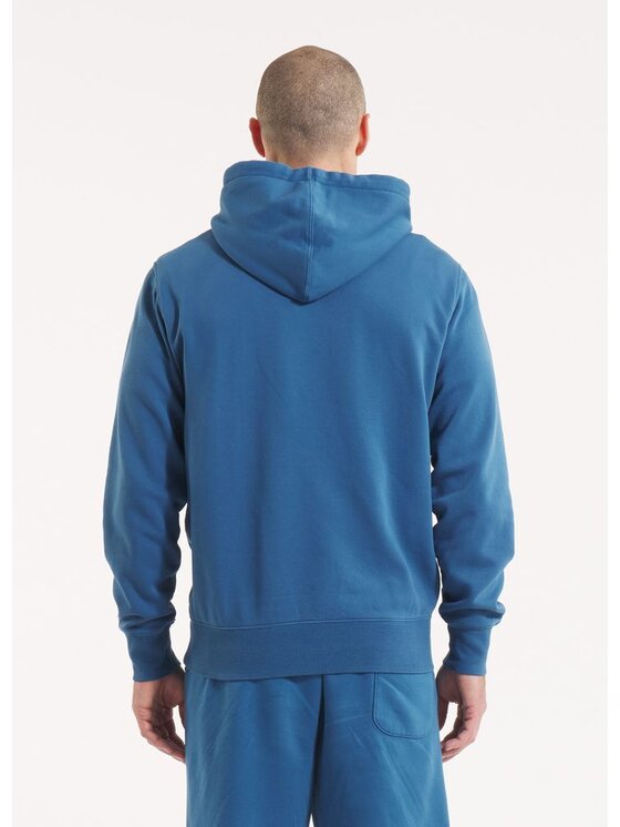 PITBULL PITBULL Bluza Washed Lancaster II Niebieski Regular Fit