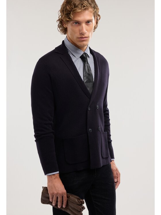 Trussardi Trussardi Giacca da abito Q010M000023N0B1 Blu Regular Fit